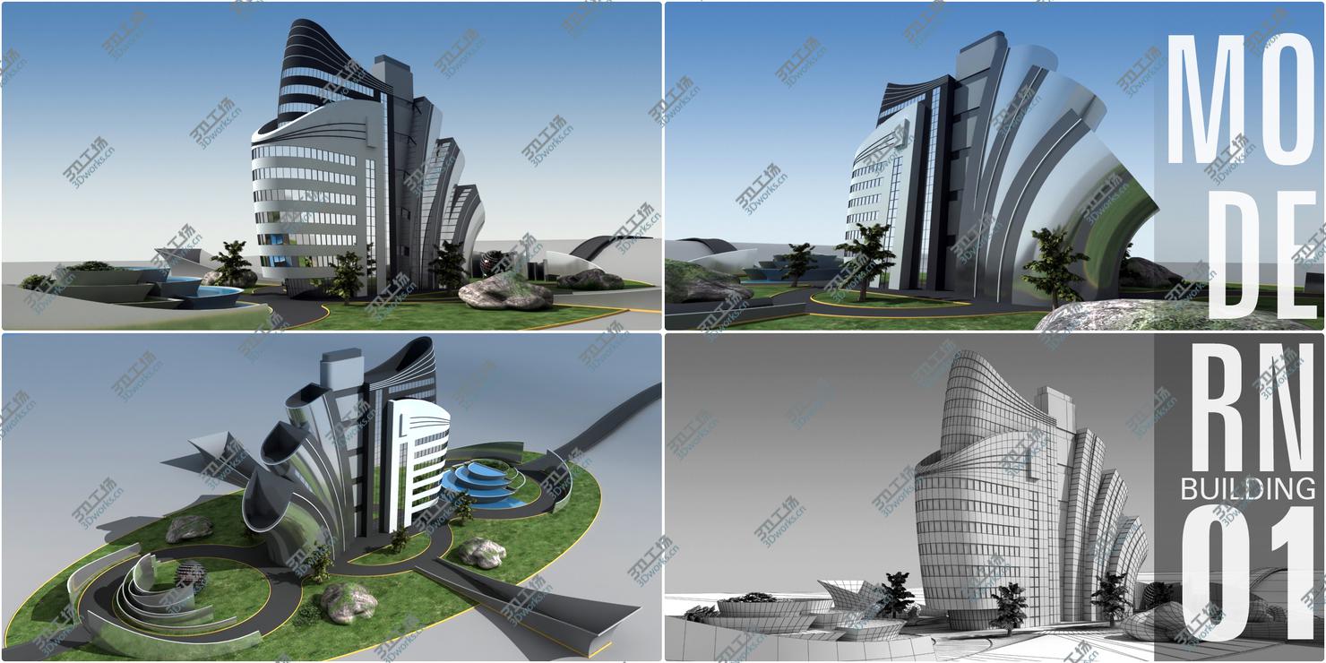 images/goods_img/202105071/3D model Modern Buildings Collection/2.jpg